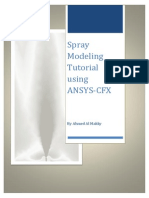 Spray Modelling Using Ansys