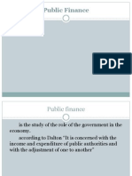 Public Finance