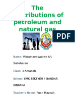 Contributions petroleum natural gas