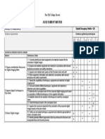 Assessment Matrix Digital Imaging