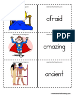 Adjective Flash Cards