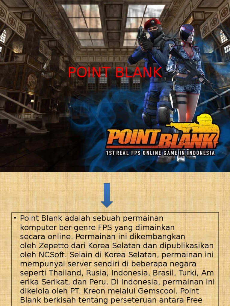 Game FPS Online: Point Blank | PDF | Game & Aktivitas