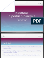 Neonatal Hiperbilirubinemia: Deaniza Cesarania 121 0211 196