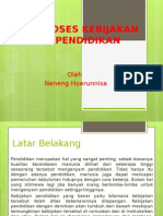 Proses Kebijakan Pendidikan