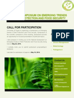 National Symposium On Emerging Trends in Plant Protection and Food Security
