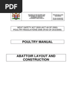 Abattoir Layout Construction PDF