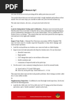 Does Your Meter Measure Up -- Take the Test