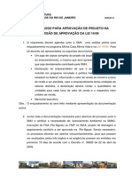 Passo a Passo Para Aprovação de Projeto