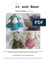 Final Rabbit and Bear Pattern