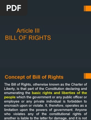Article III_Bill of Rights