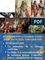 Pensamiento Económico Pre Mercantilista