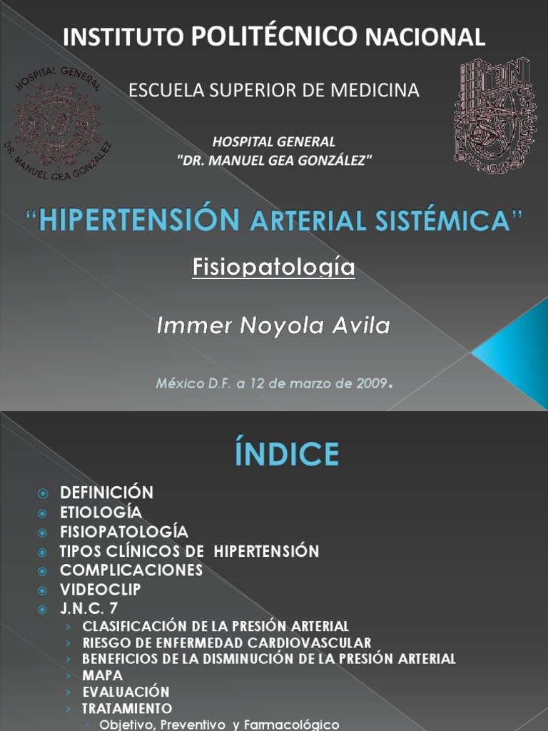 Hipertensión Sistémica Arterial A