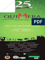 Programa Quimera Metepec 2015