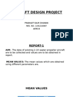 Aircraft Design Project