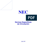 Reglamento de Circulación RENFE AVE 1997
