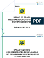 Capacitação Slides_BB-Certificação 30-11-2014 - COORDENADOR