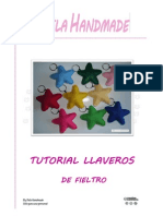 Tutorial Llaveros Fieltro