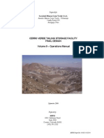 Cerro Verde TSF Operations Manual