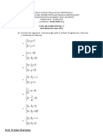 Guia # 1, Matematica 4to Año