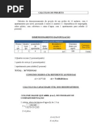 Dimensionamento de Instalações Hidraúlicas de Um Edifício