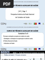 UFCD 6557 - Rede Nacional de Cuidados de Saúde - Persp. Historica