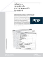 Evaluación 1eso Bioygeo Prueba Ficha Auto Coevaluación Un1