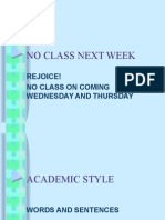 Academic Style