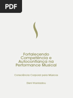 Fortalecendo Competência e Autoconfiança Na Performance Musical eBook