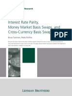 (Lehman Brothers, Tuckman) Interest Rate Parity, Money Market Baisis Swaps, and Cross-Currency Basis Swaps