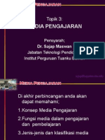 Topik 3 - Media Pengajaran.ppt