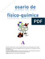 Glosario de Físicoquímica PDF