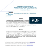 Probables Sismos y Tsunamis Historicos