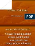 Critical Thinking