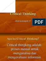 Critical Thinking Guide