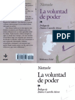 NIETZSCHE, Friedrich (1901) - La Voluntad de Poder (Edaf, Madrid, 2000-2006)