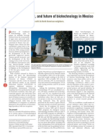 The Past, Present and Future of Biotechnology in Mexico