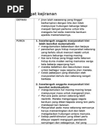 Semangat Kejiranan: 1. Sesetengah Anggota Masyarakat Kini Lebih Bersifat Materialistik