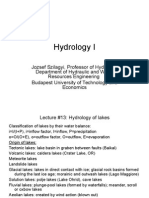 13Hydrology of Lakes