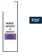 Nurul Natash A Mahat: Guest Services Operation