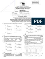 Soal Matematika Kelas X Peminatan