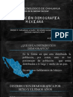 Distribución Demografica Mexicana