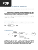 Structured System Analysis and Design Method