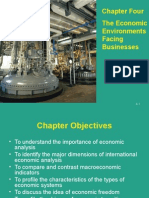 Chapter Four The Economic Environments Facing Businesses