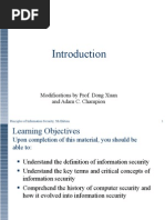 Modifications by Prof. Dong Xuan and Adam C. Champion: Principles of Information Security, 5th Edition 1