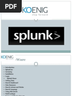 Splunk Cheat Sheet | PDF | Regular Expression | Computer Programming
