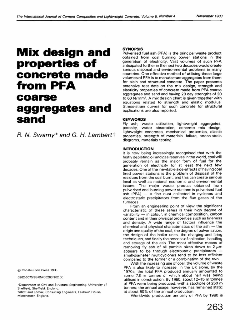 Concrete Mix Design PDF | PDF | Porosity | Construction Aggregate