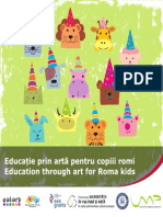 Educație prin artă pentru copiii romi