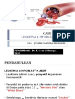 LEUKEMIA LIMFOBLASTIK AKUT - CASE REPORT LLA Pada Anak-Anak