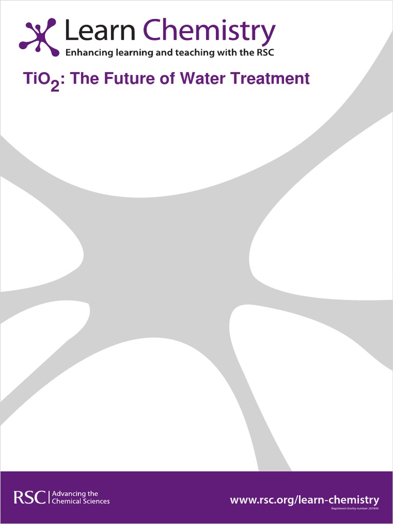 TiO2: Innovative Water Treatment Solutions | PDF | Water Purification ...