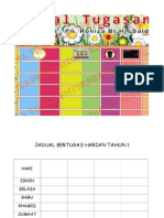 Jadual Bertugas Harian Tahun 1